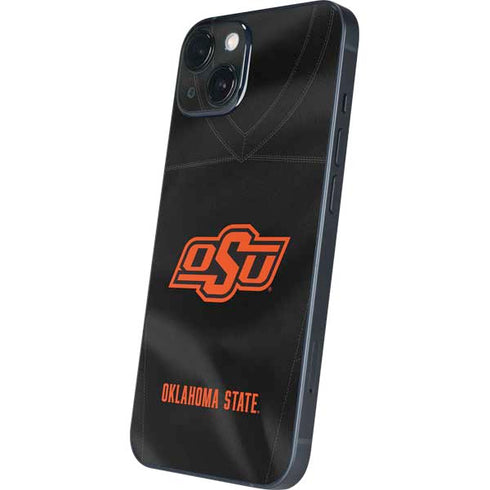 Oklahoma State University Black Jersey iPhone 14 Plus Skin